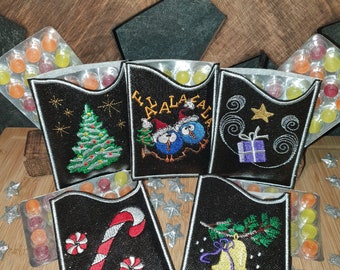 ITH Machineembroidery / Embroidery File Advent Calendar to Go Set 1, Instant Download