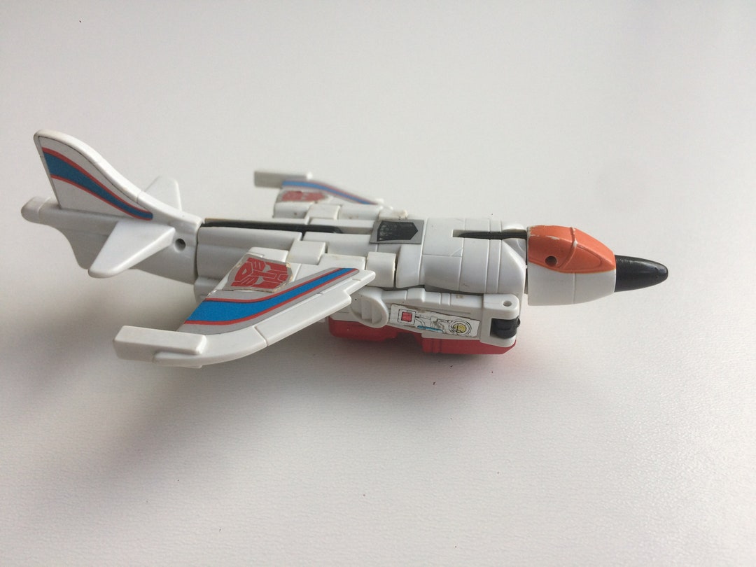 Vintage 1985 Slingshot Combiners Airplane Transformer, Vintage