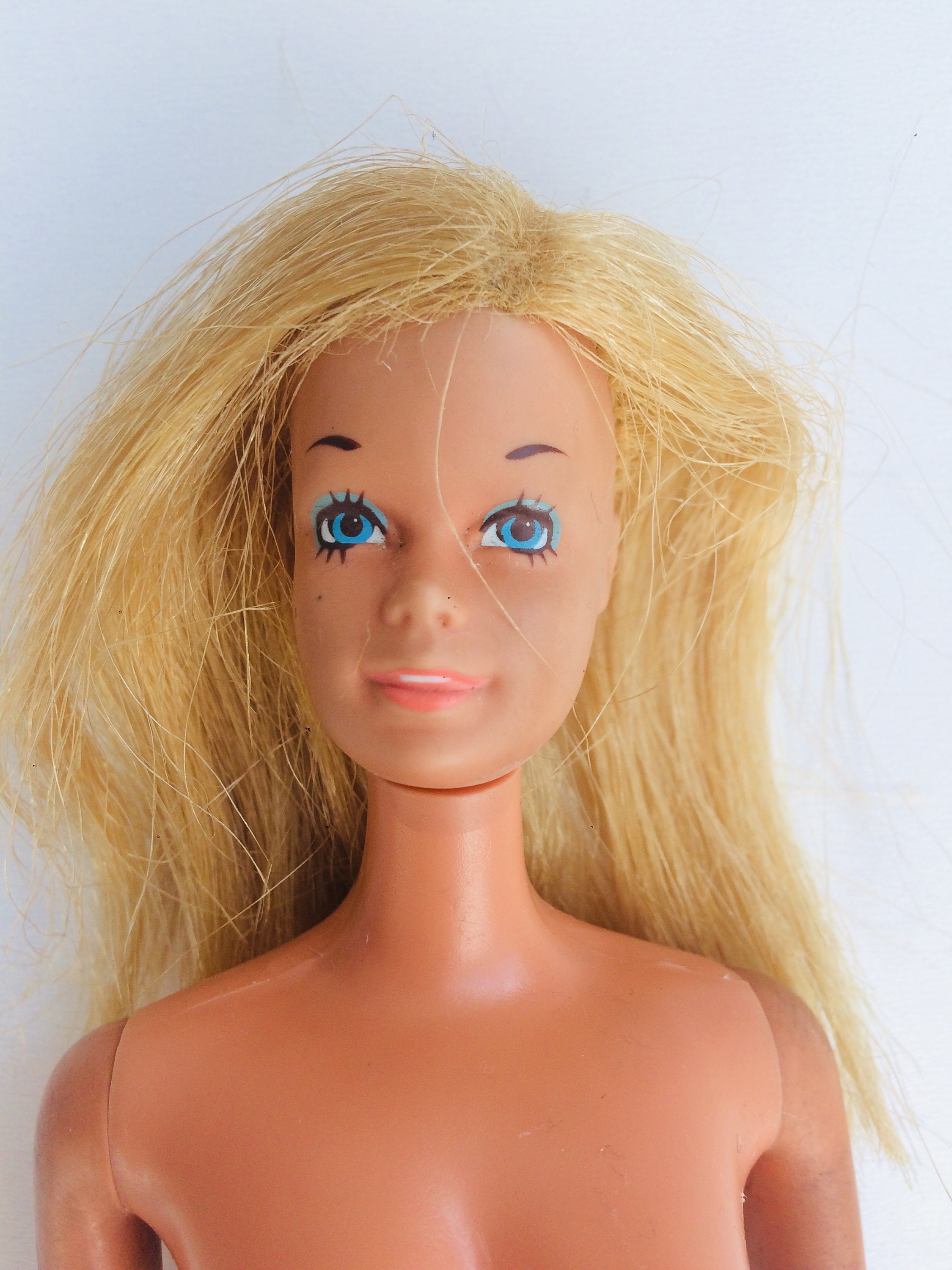 Vintage 1966 Mattel Barbie Doll Made In Japan Patent Pending Etsy 