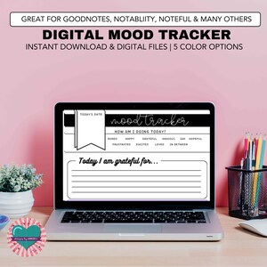The Ultimate Daily Mood Tracker: Self-Care, Mood, and Anxiety Tracker for a Better Mental Health Journey