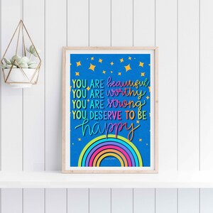 Digital Download: You Deserve to be Happy - Uplifting Positivity at Your Fingertips