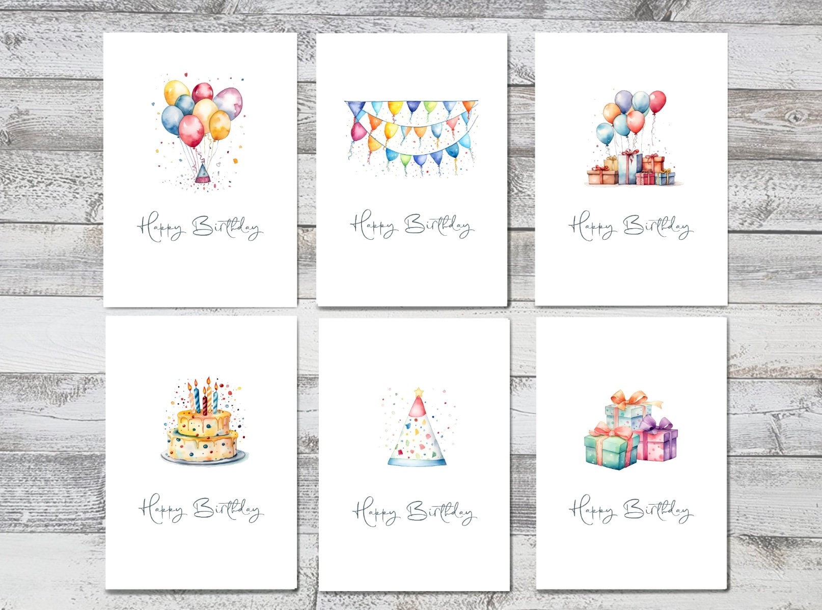 UK Greetings Multipack Of 30 Assorted Birthday Cards For Him/Her/Kids - Sweets 'n' Things - View #4