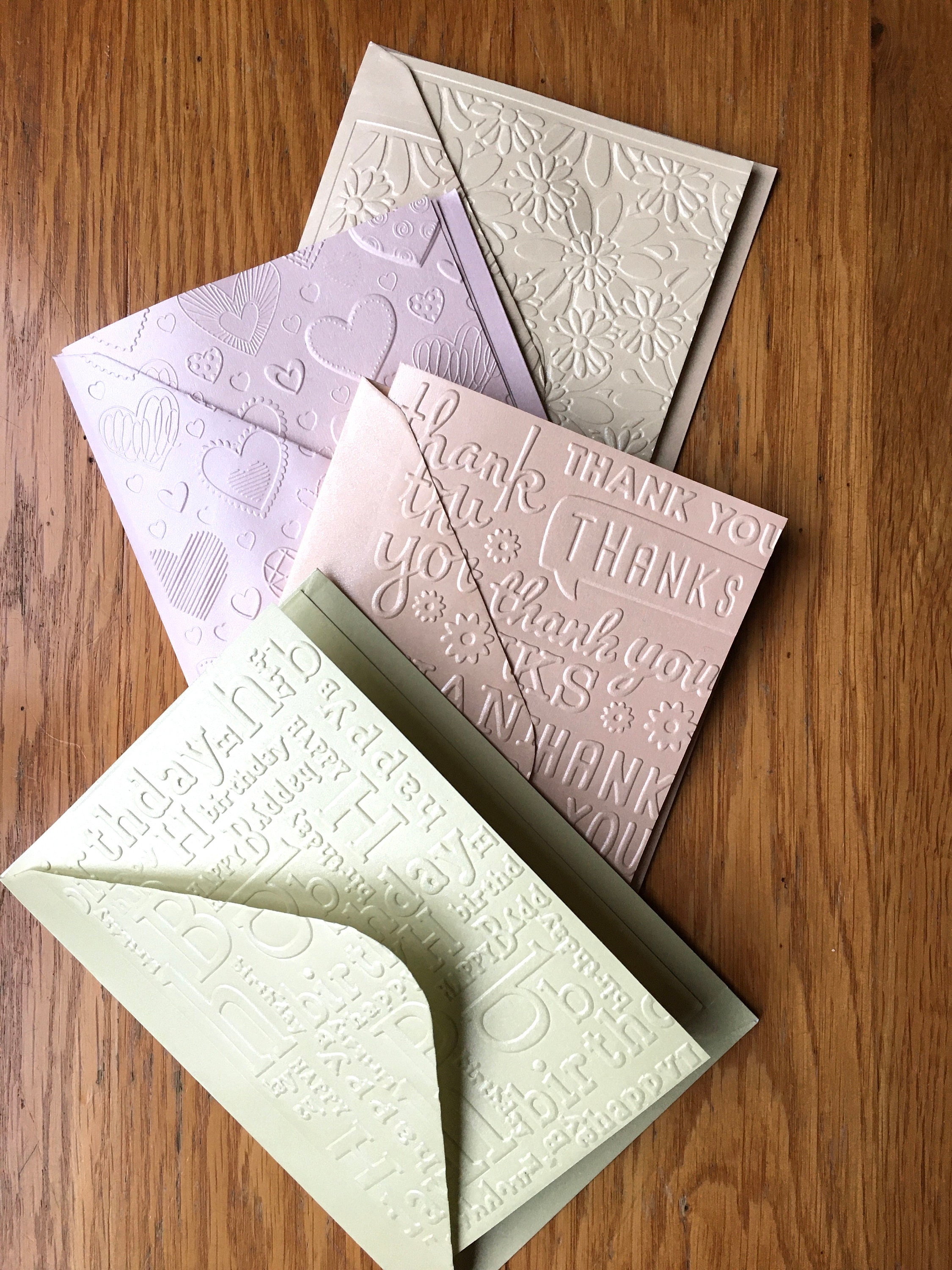 Embossed Notelets & Envelopes Blank Card Pack Dandelions Etsy