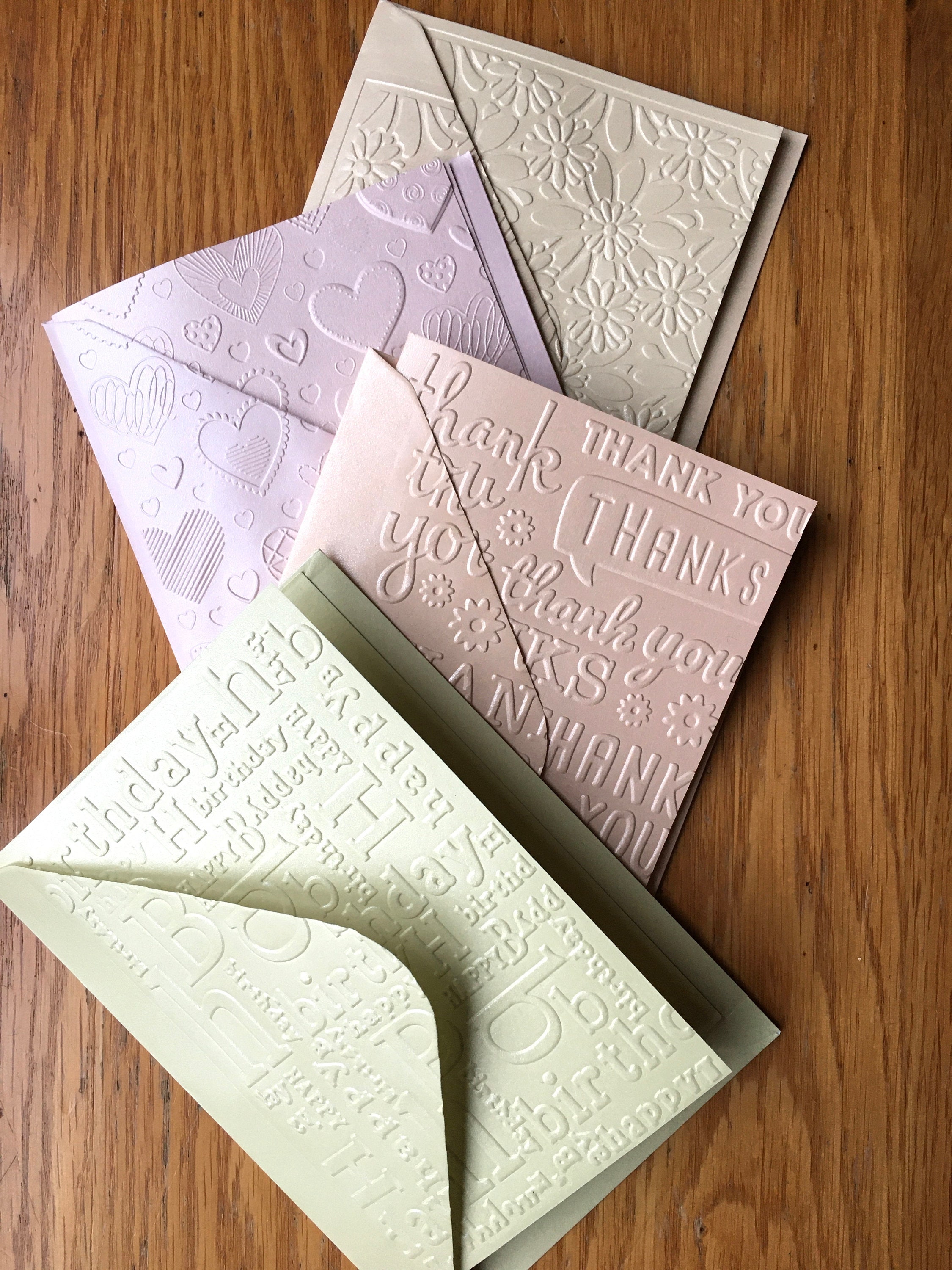 Embossed Notelets & Envelopes Blank Card Pack Dandelions Etsy