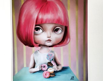 Impresión de edición limitada de Giclee