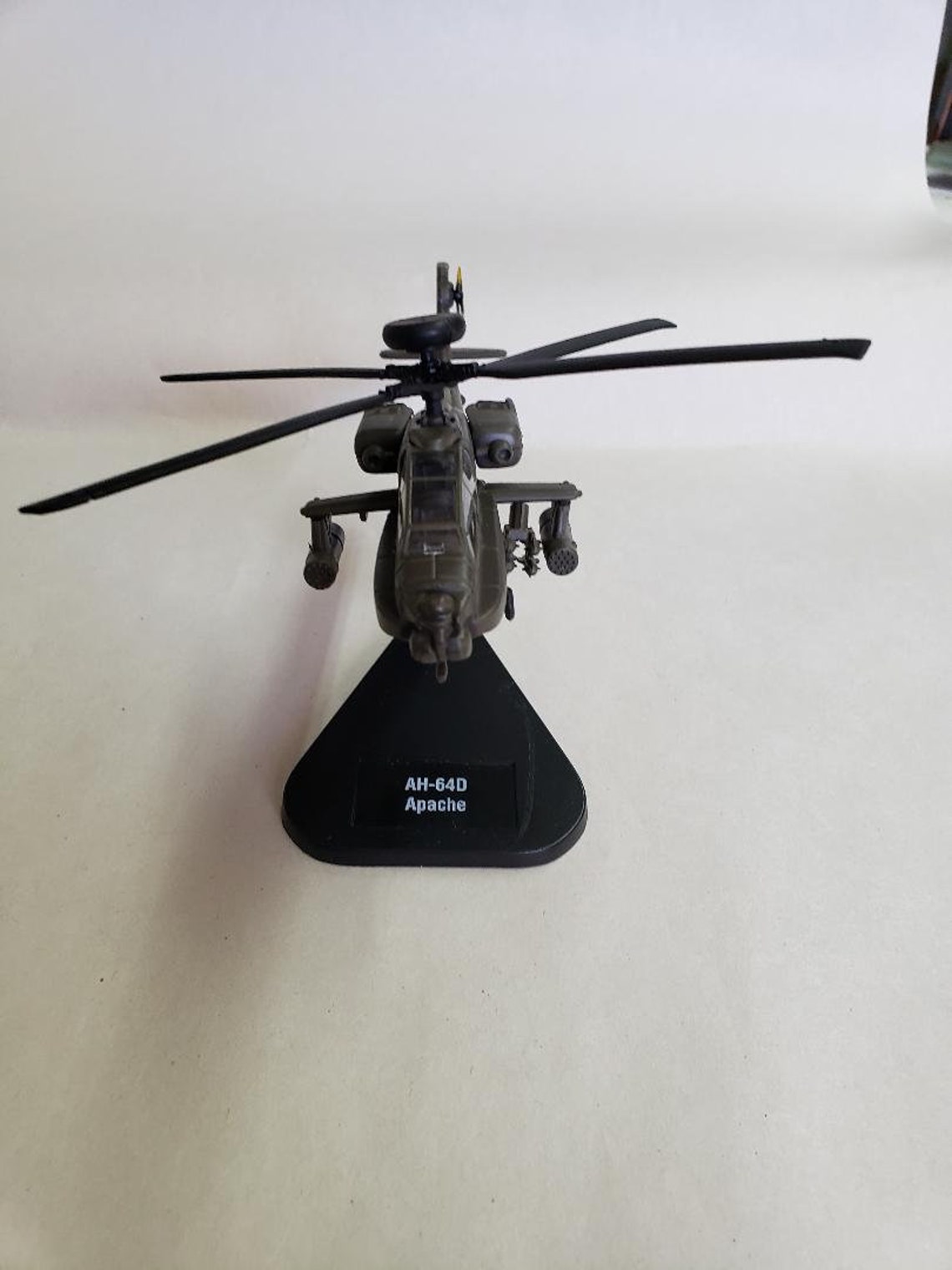 AH64D APACHE Helicopter Model by Fabbri Publishing Etsy