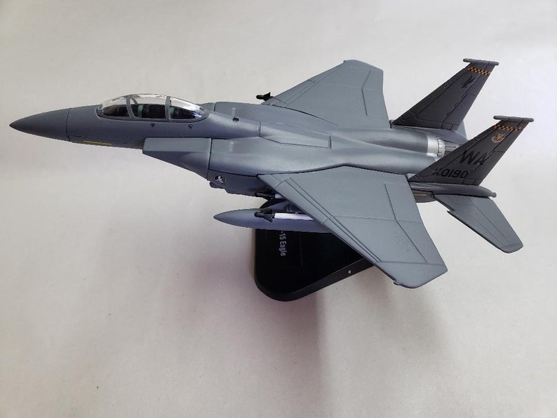 F15 Eagle 1100 Diecast Airplane by FABBRI New in Original Blister