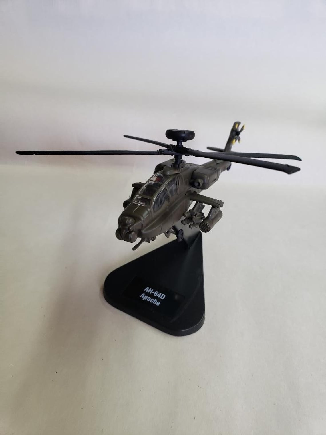 AH64D APACHE Helicopter Model by Fabbri Publishing Etsy