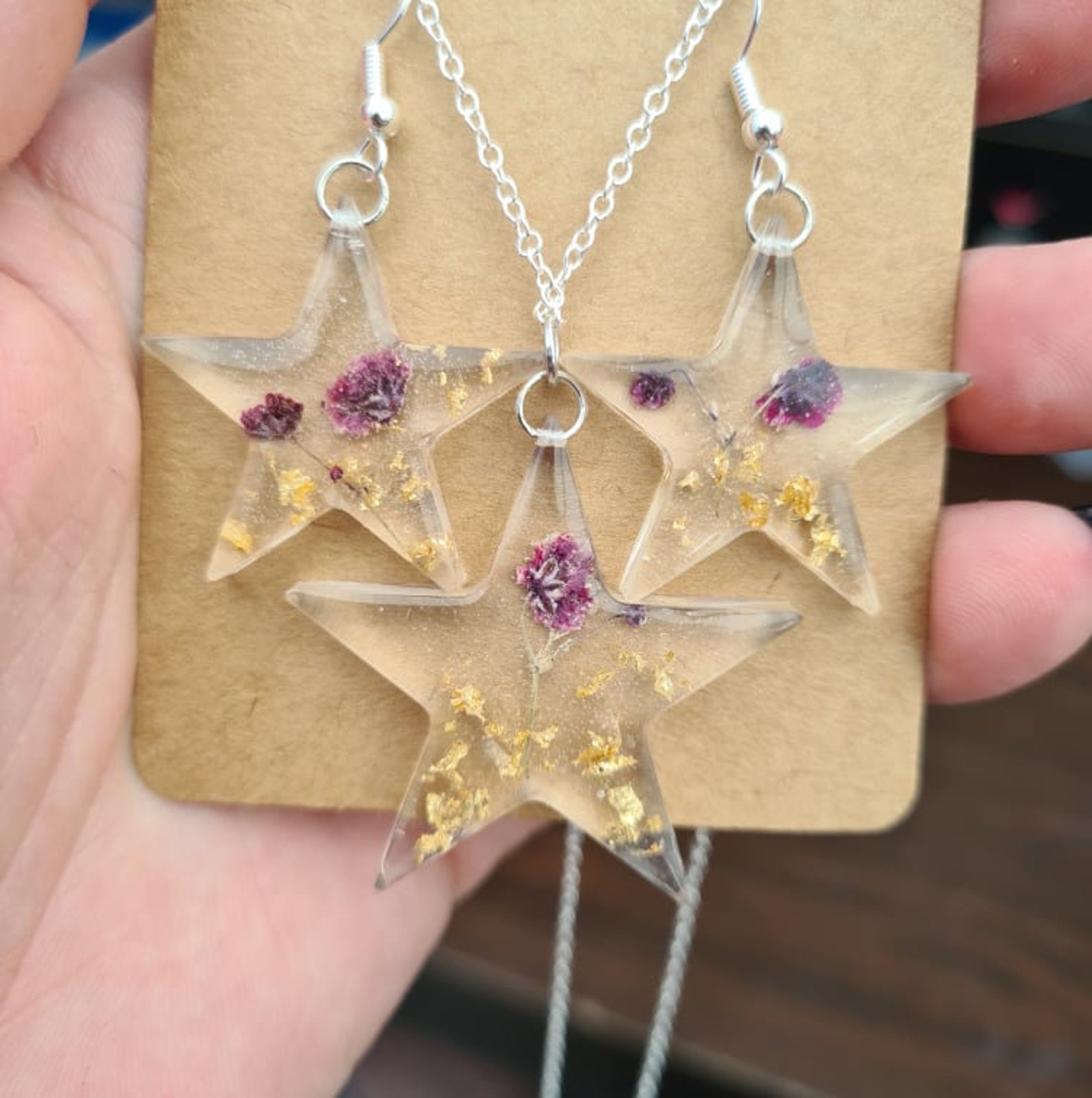 Epoxy Resin Star Charms Etsy