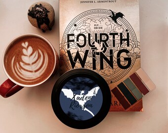 Xaden Riorson Inspired Soy Candle | Fourth Wing Book Series