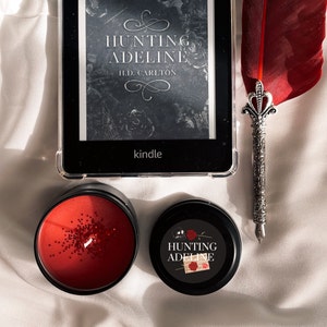 Haunting Adeline inspired candle|H.D Carlton books inspired|Booklover gift, bookish gifts, bookish candles|vegan candle