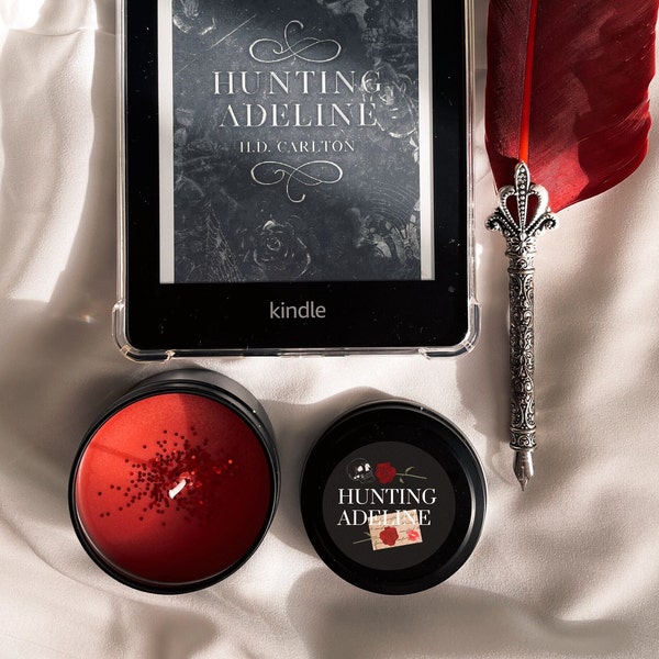 Haunting Adeline inspired candle|H.D Carlton books inspired|Booklover gift, bookish gifts, bookish candles|vegan candle