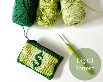 Crochet money bag new arrivals