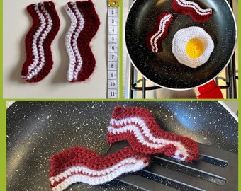 Breakfast: ONLY Bacon - crochet digital pattern