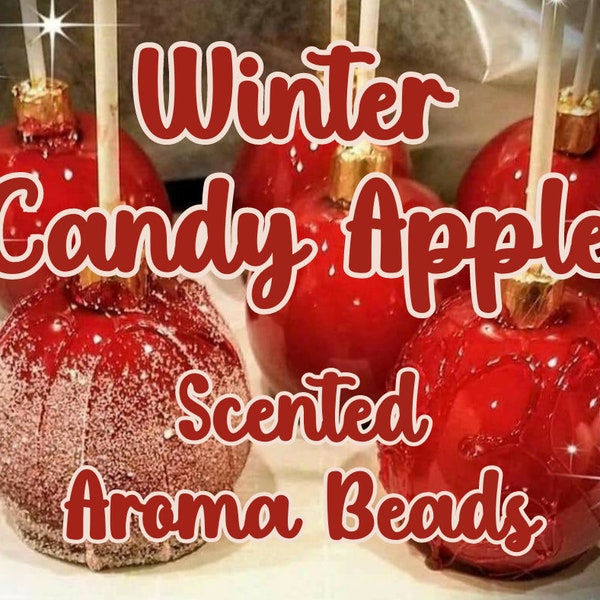 Aroma Beads, Cured Scented Aroma Beads, Fresh, Supply, Candles, Freshie Mold, Premium, Cured Beads, Christmas, Fall, Winter, Candied, Apple