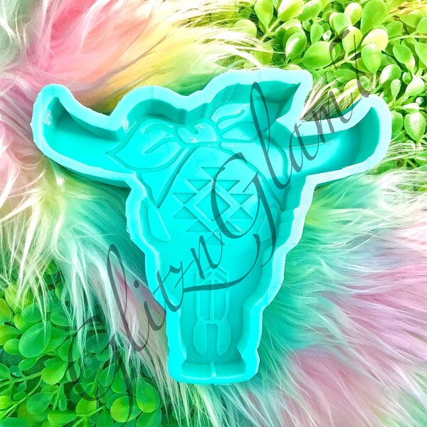 Cow Skull Mold Etsy