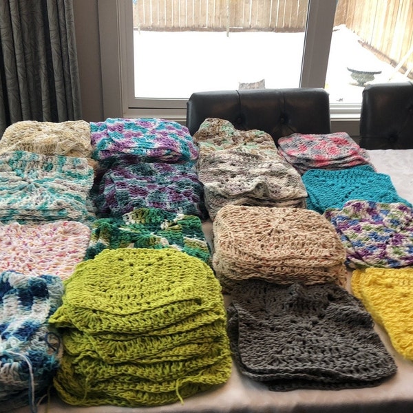 Crochet Dishcloths for Sale Etsy
