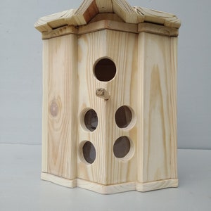 SALE! Bird Feeder, Vogel Fütterer, wood bird feeder, hanging feeder, bird house,  wood bird house