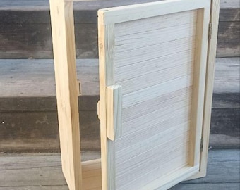 Cassetta postale, cassetta postale in legno, cassetta postale non rifinita, cassetta postale da esterno, cassetta postale a muro, cassetta postale personalizzata, cassetta postale, briefkasten holz