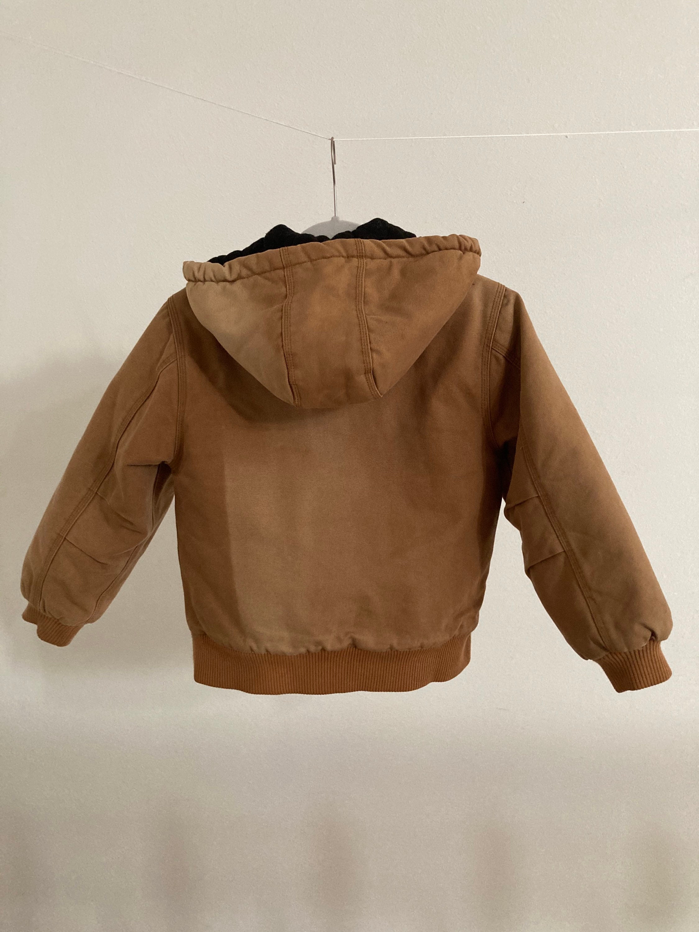 Carhartt JACKET ベージュ　サイズS Vintage Carhartt Canvas Bomber Work Jacket Size 4XL Beige