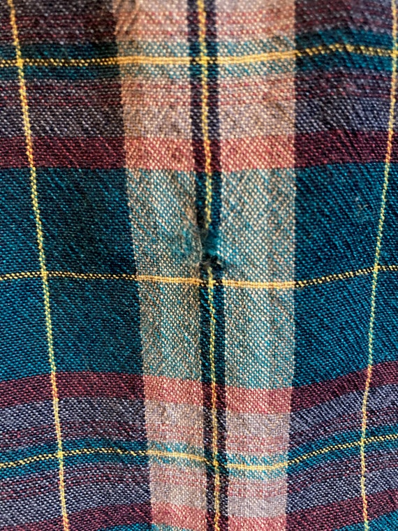 Vintage Pendleton Sir Pendleton blue wool plaid f… - image 8