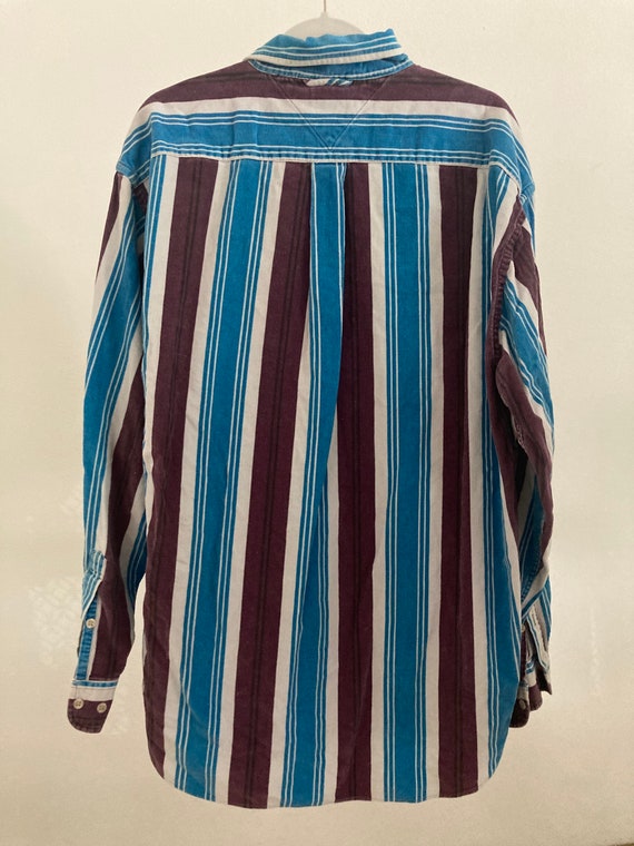 Vintage Tommy Hilfiger corduroy multicolor stripe… - image 6
