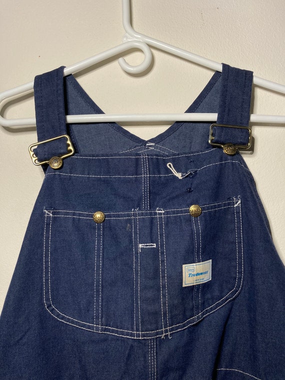 Vintage Sears Tradewear Union made Blue Denim Over