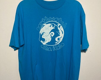 Vintage Earthwatch Alma, Idaho Single Stitch Graphic Tshirt