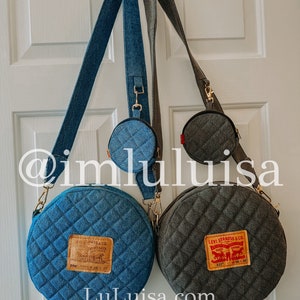 upcycle jeans bag levis vintage bag diy quilted bag sewing pattern luluisa designerluisa pattern designerluisa moldes para bolsa facil de coser