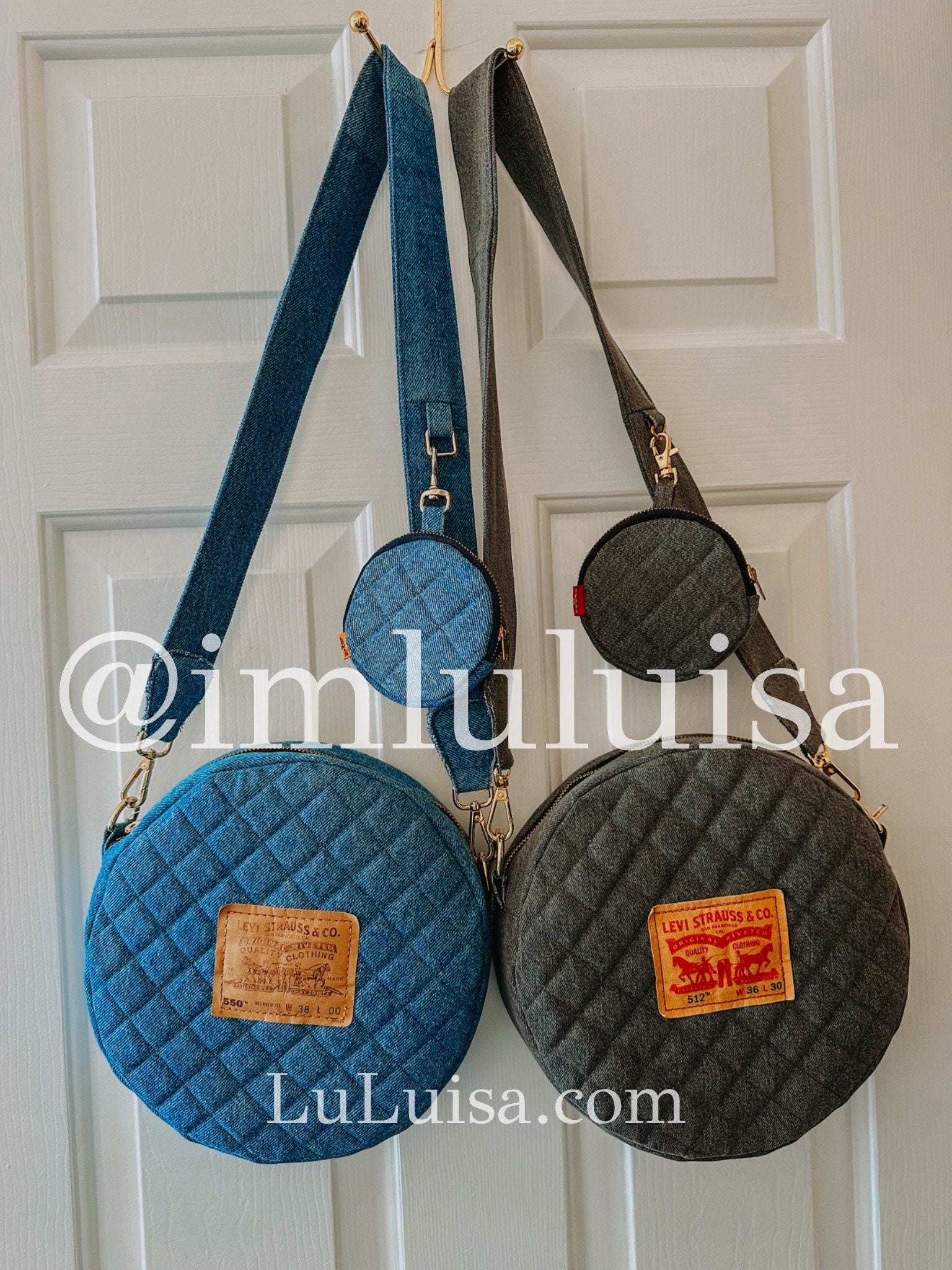 Quilted Round Bag Sewing Pattern + Video Tutorial - Etsy