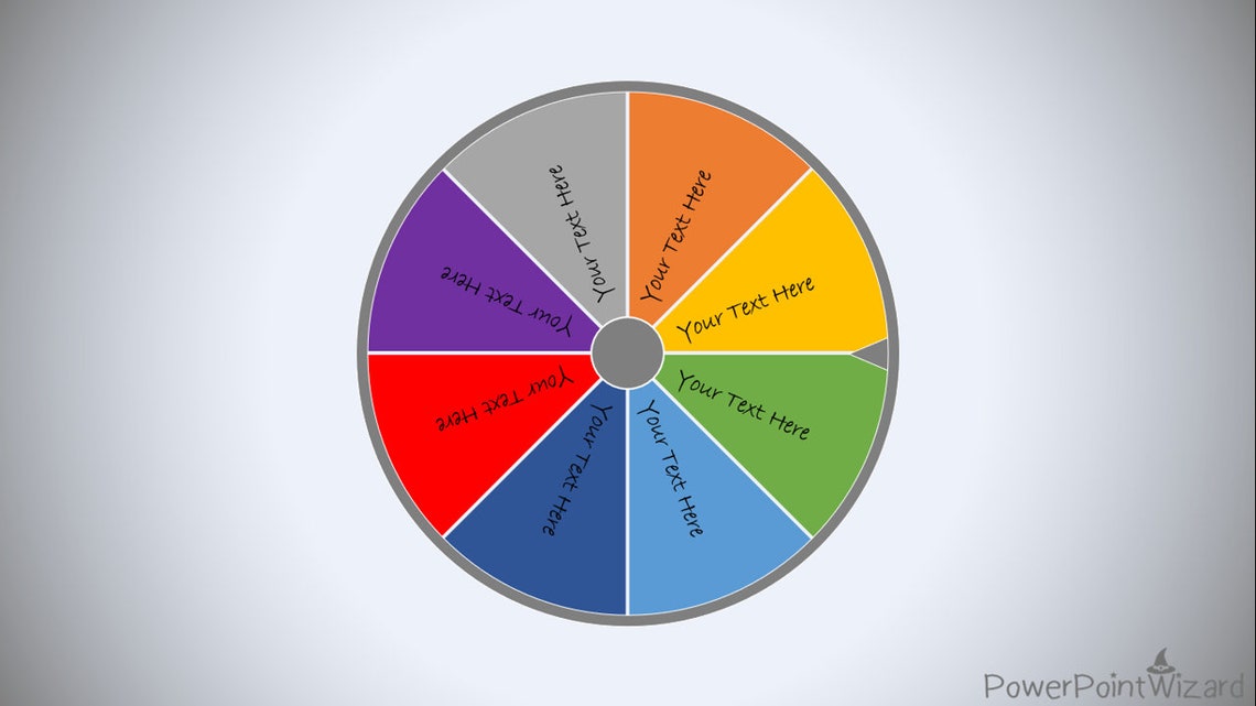 Powerpoint Spinning Wheel Template 1 Etsy Powerpoint Spinning Wheel Template 1 Etsy