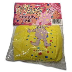 NEW SEALED Vintage 90s 1992 British TV Series Mr Blobby Googly Ball