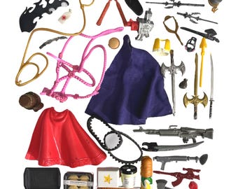 Varie Action Figure Armi Accessori Vintage Modern Lot