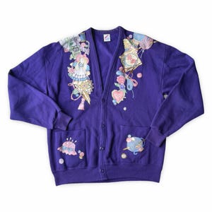 Jerzees Cardigan - Etsy