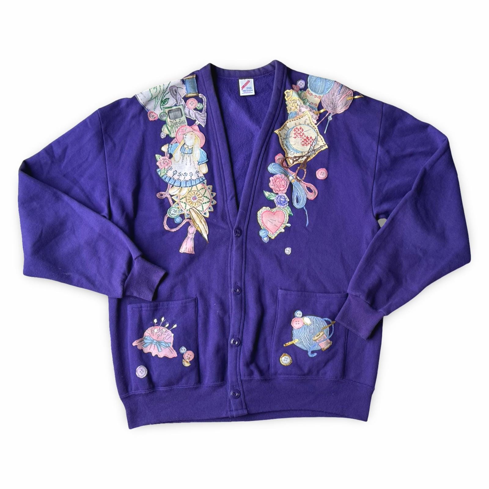 Jerzees Cardigan - Etsy