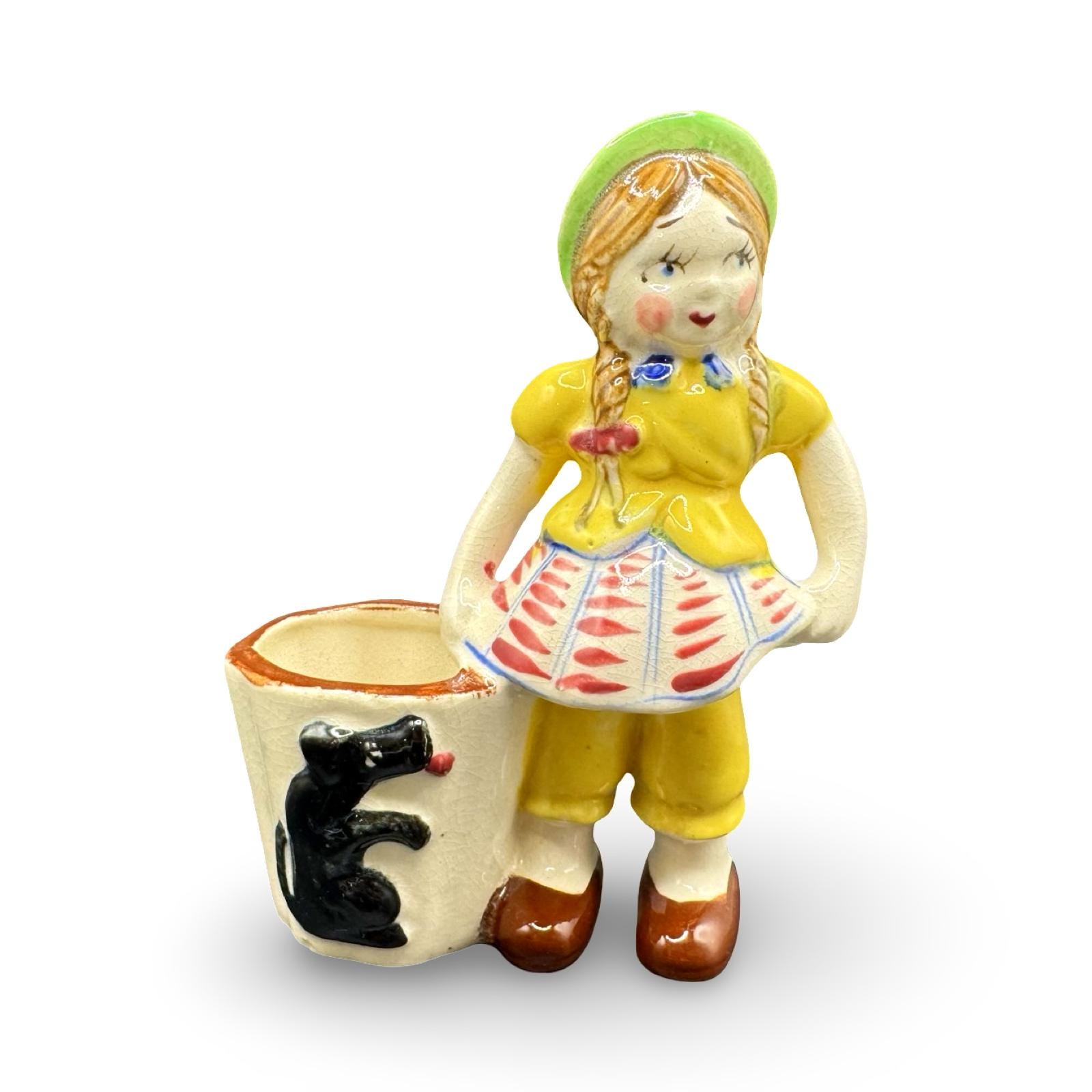 Cute Vintage Girl 1940s Figurine - Etsy