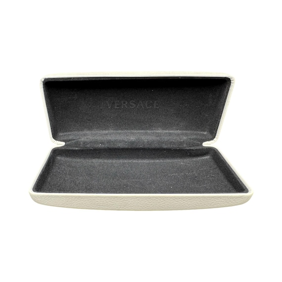 Versace White Hard Shell Sunglasses Eyeglass Stor… - image 4