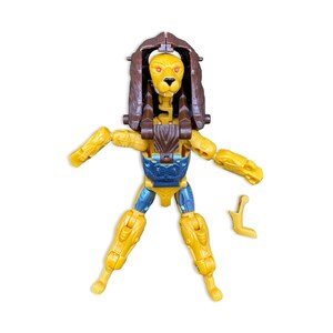 Vintage 1996 Transformers Beast Wars Prowl Lion Actionfigur OKOMPLETT