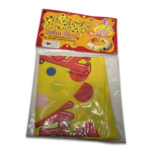 RARE New Sealed Vintage 90s 1994 British TV Show Mr Blobby Swim Ring