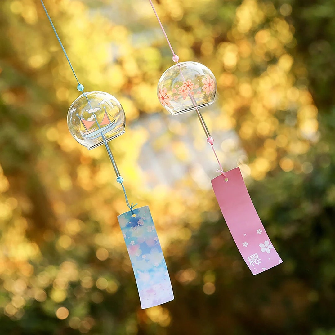 Wind Chimesclovercherry Blossomshibiscus - Etsy