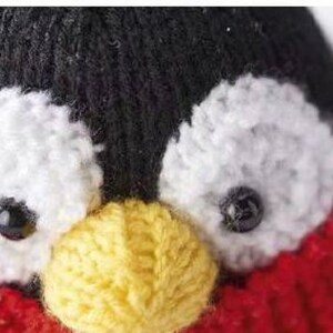 Penguin Knitting Pattern Vintage Knitted Toys Easy Knit Patons Baby Smiles Fairytale Fab 4 Ply PDF Instant Download image 6