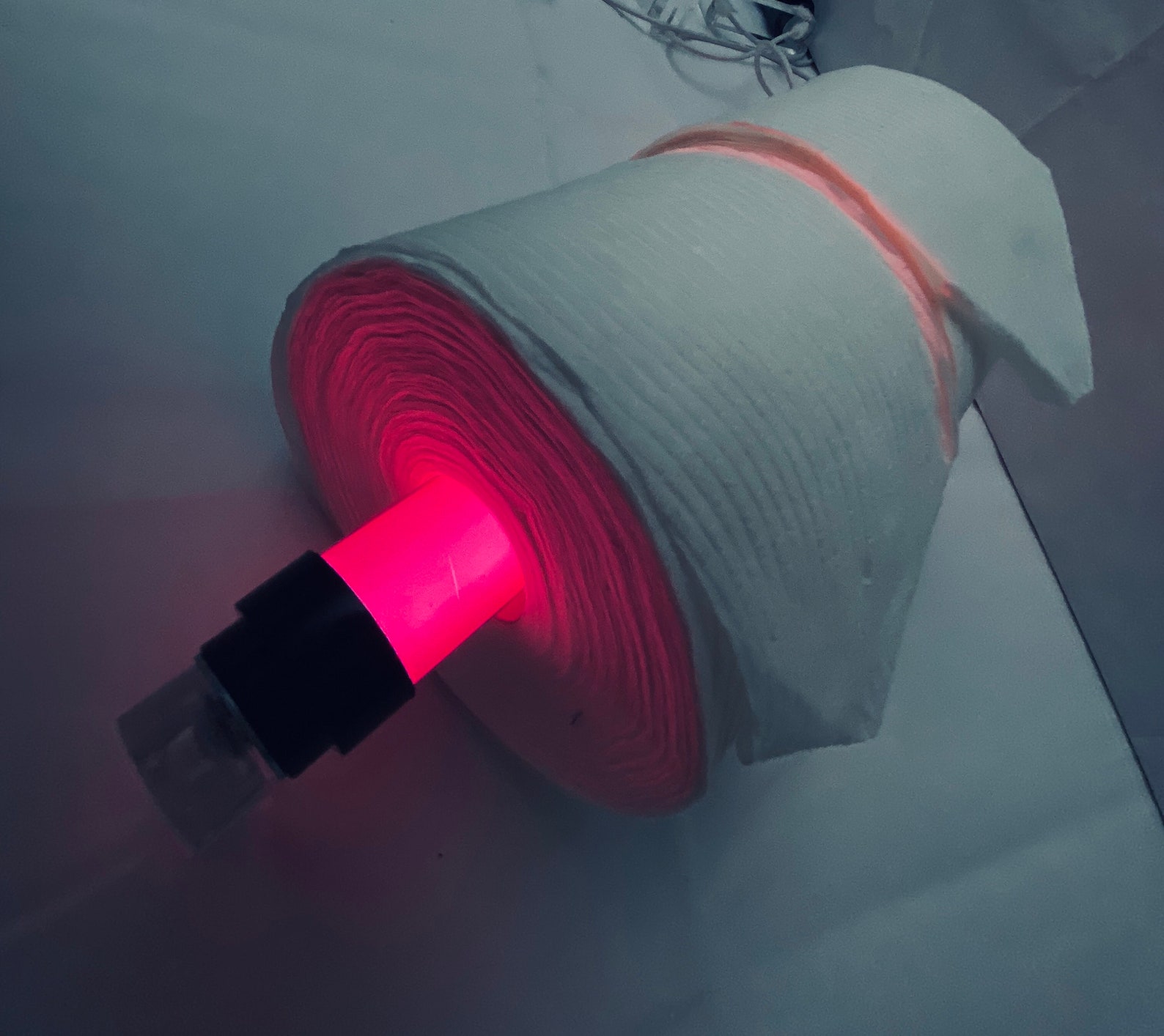 TP Toilet Paper Holder Night Light LED Illuminated toilet Etsy