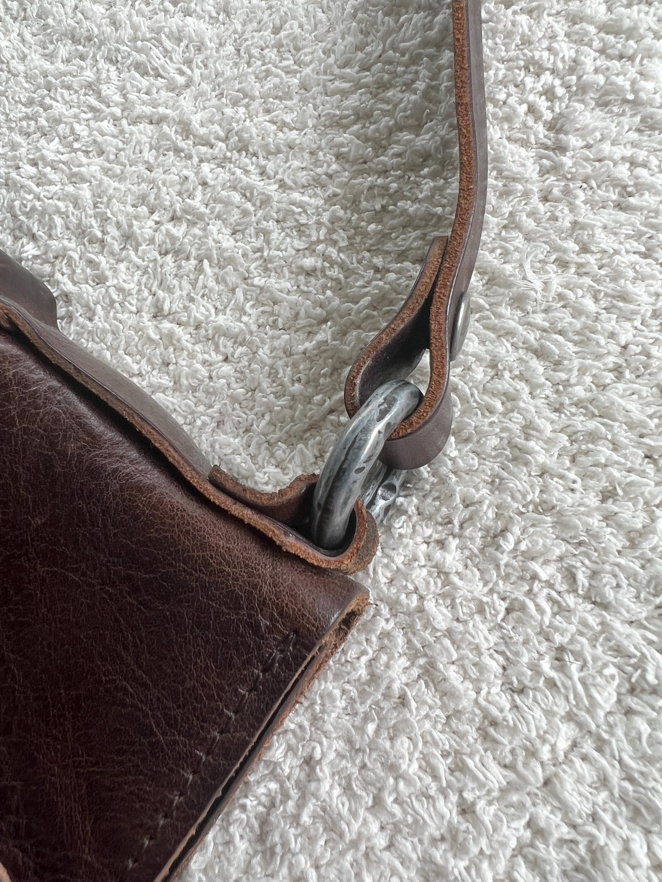 RARE Diesel Vintage Archive Medieval Buckle Brown Leather RARE Diesel Vintage Archive Medieval Buckle Brown Leather