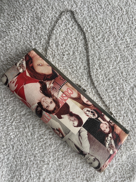 Vintage magazine clutch purse new arrivals