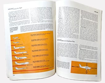 Vintage Promotional Pamphlet ~ Airplane ~ Reprinted From the World