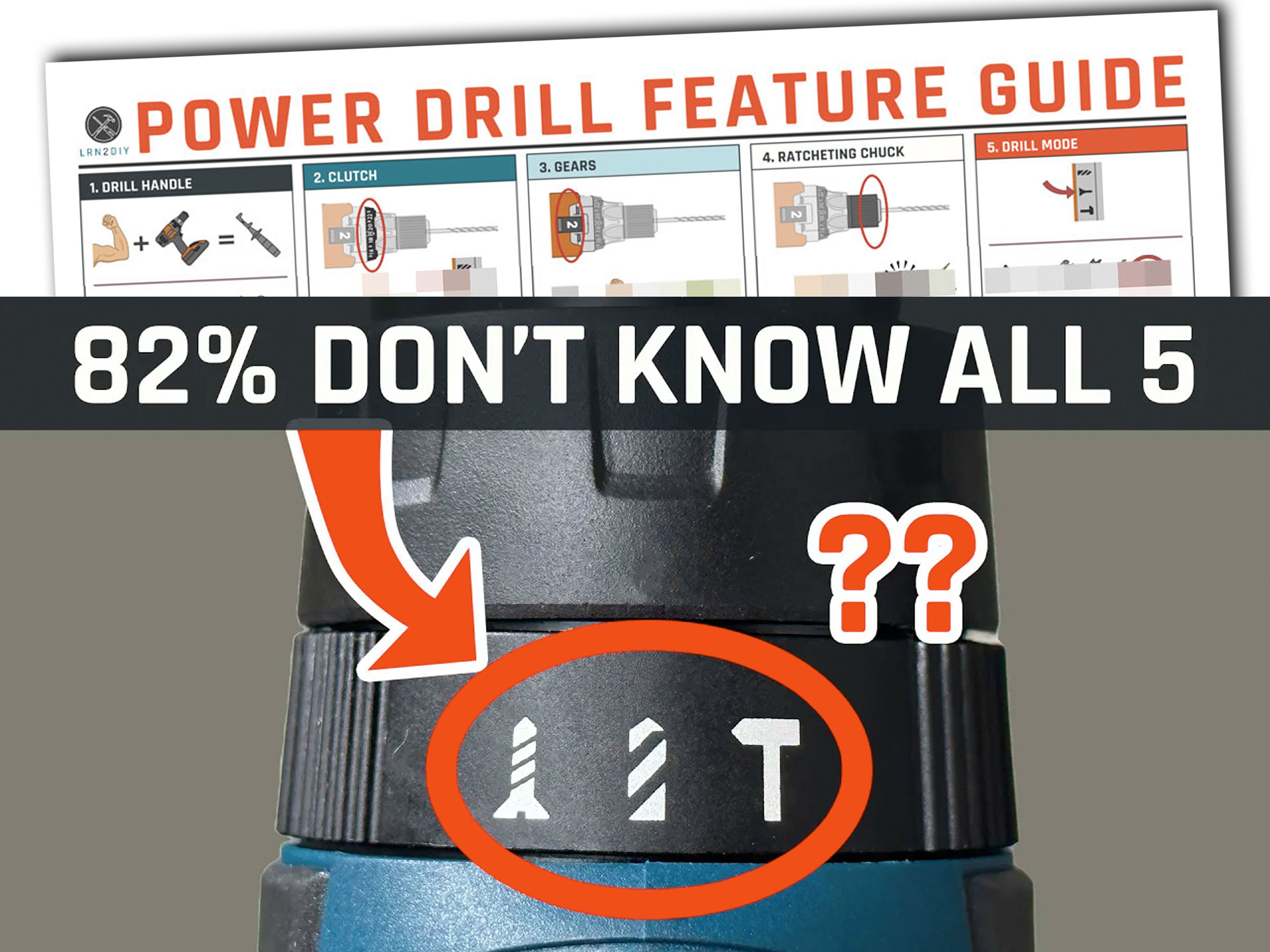 Drill Feature Guide Easy Illustrated Guide To Your Drill S 5 Main Drill Feature Guide Easy Illustrated Guide To Your Drill S 5 Main