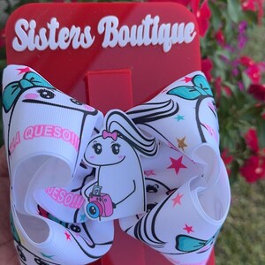 Y la queso moño boutique, 5” boutique bow