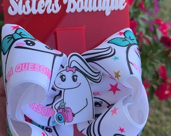 Y la queso moño boutique, 5” boutique bow