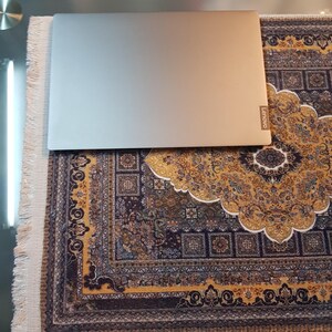 Rug mousepad, extended deskpad , functional home  decor accessory gift