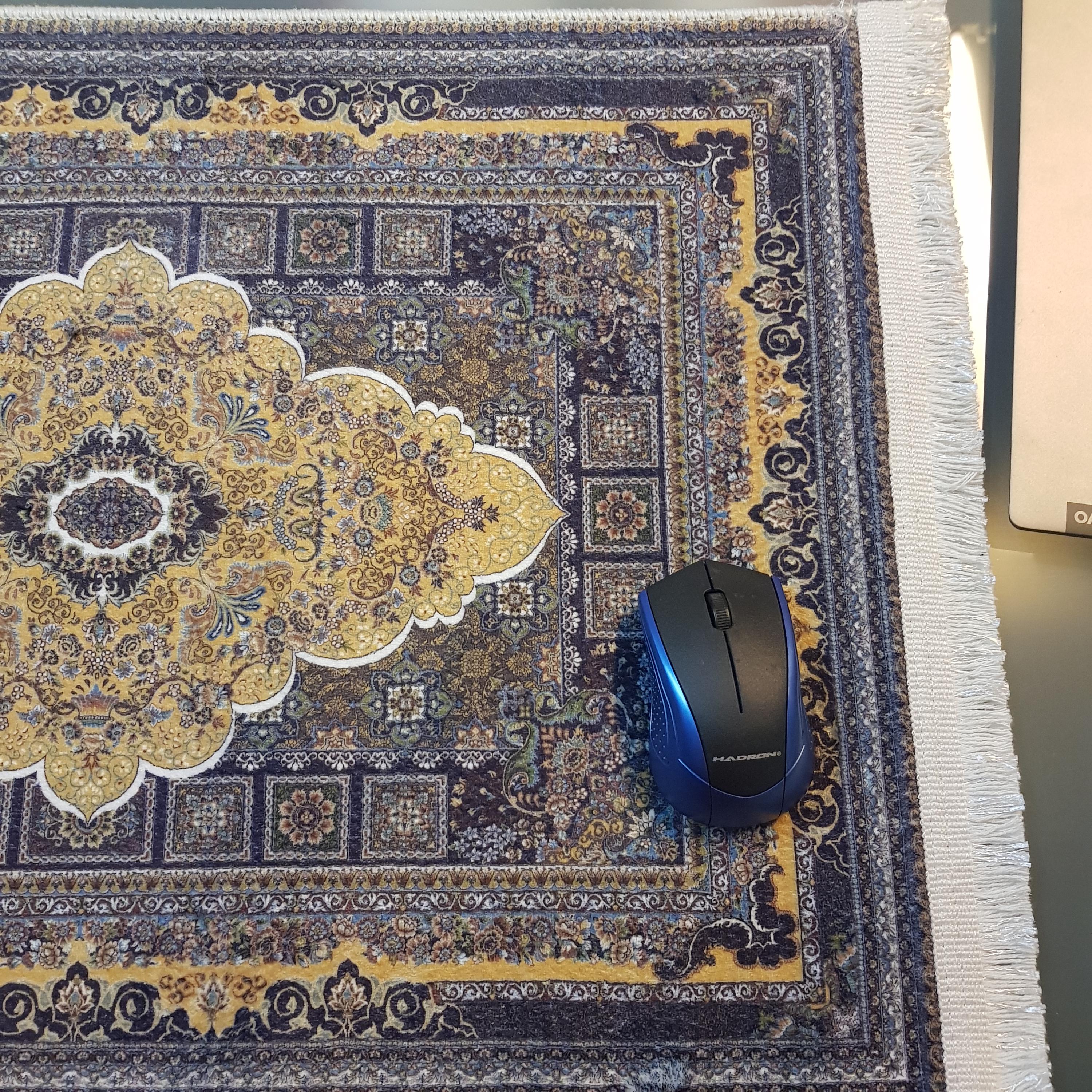 Rug Mousepad, Extended Deskpad , Functional Home Decor Accessory Gift ...